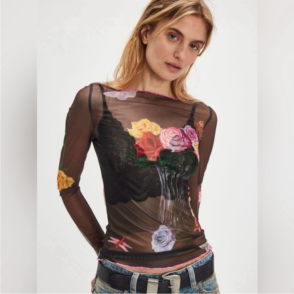 Free People Tyler Mcgillivary Vanitas Top Size Xs Nwot